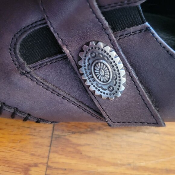 Remonte Dorndorf Brown Leather Shoes 38 Comfort 7 7.5 Ankle Boots Bootie Heels - Picture 6 of 9